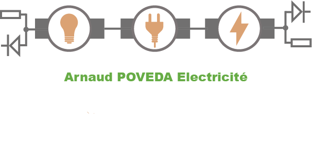 logo horizontal de arnaud poveda avec son nom